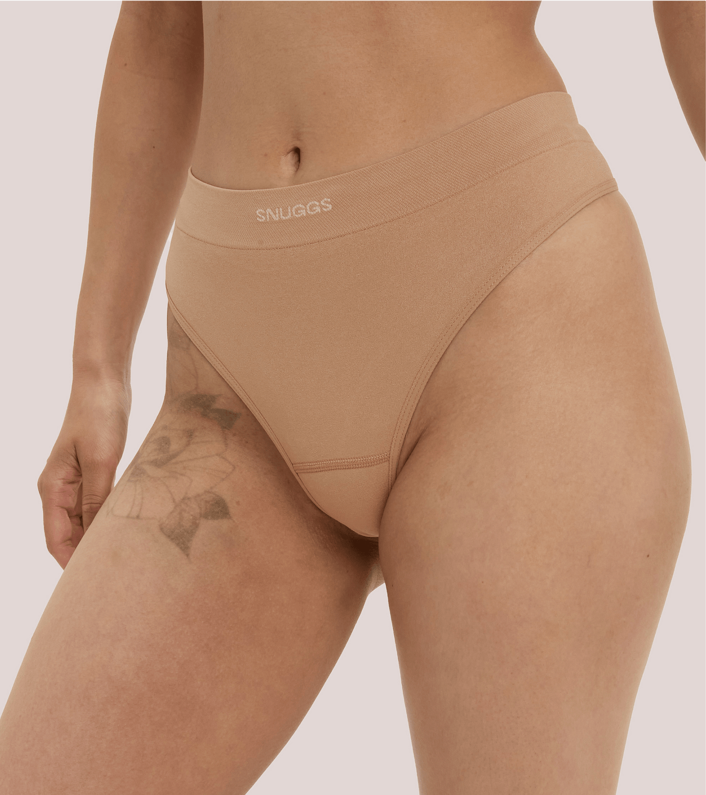 Nahtloser - High-Rise - Beige