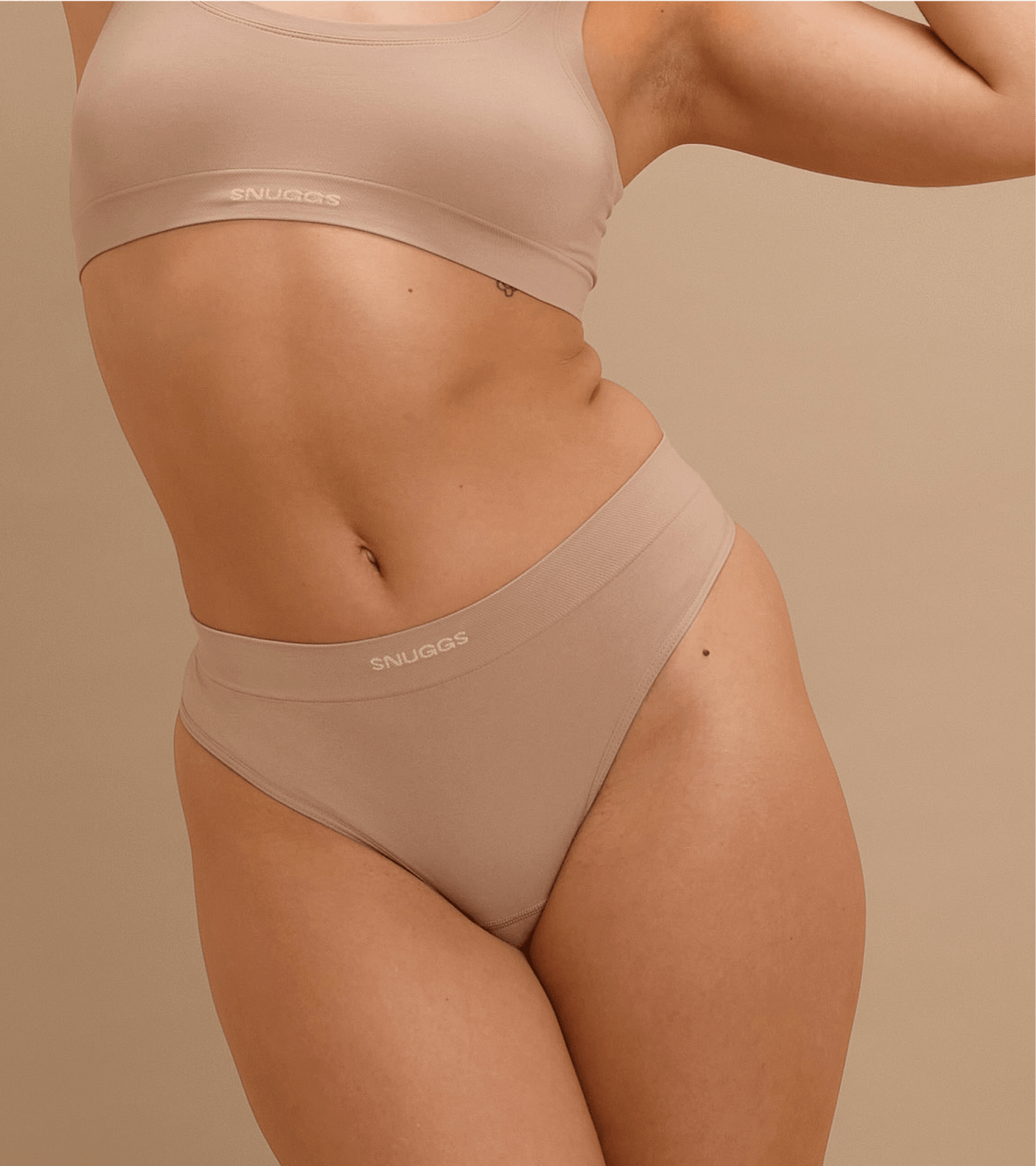 Nahtloser - High-Rise - Beige